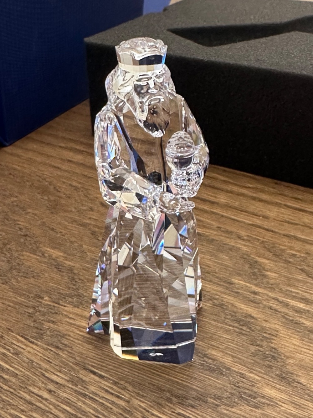 Swarovski Melchior-Retired Nativity Piece